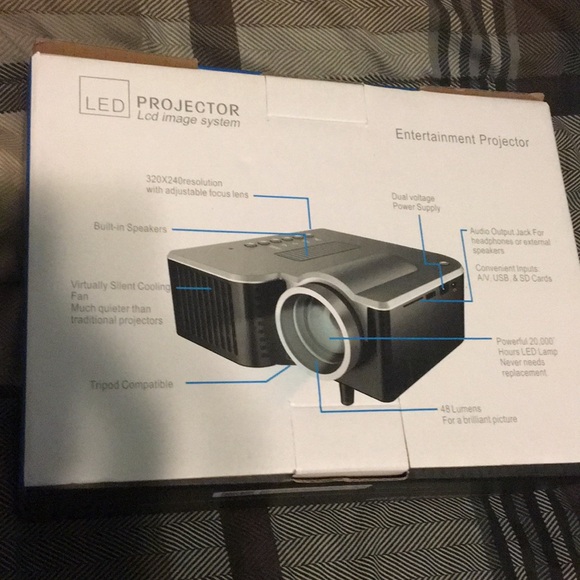 LED Projector 60” Display - Picture 2 of 4